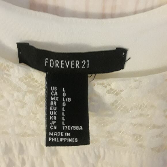 Forever 21 Lace Overlay Sleeveless Dress - Picture 4 of 7